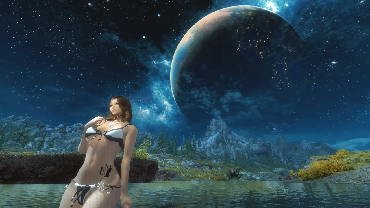 グラビア2 ボディペイントを入れました ネクストスカイリム Tes5 Skyrim グラビア2 ボディペイントを入れました ネクストスカイリム Tes5 Skyrim