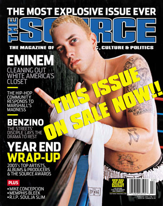 エミネム 雑誌 表紙 the source