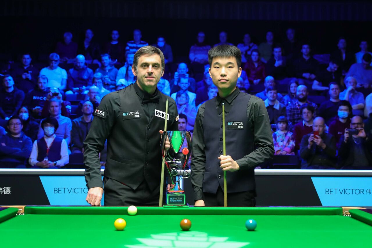 ヨーロピアンマスターズ22 決勝 ファン ジェンイーvsロニー オサリバン Snooker Bible センチュリーブレイカーへの道