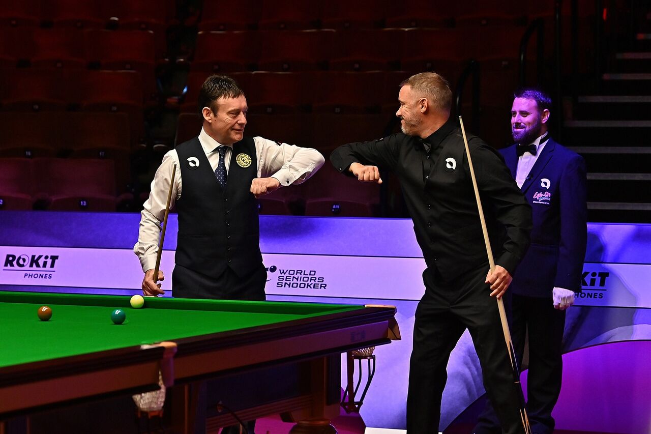 人気者ジミー・ホワイトが大逆転で大会連覇！ スヌーカーシニア世界