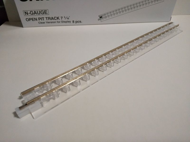 Kato 開放ピット線路186mmクリア スノ ブロ2 2019 06 04 Re Start