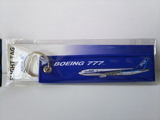 PLANETAGS B767 DELTA White 機体再生キーホルダー PLANETAGS B767