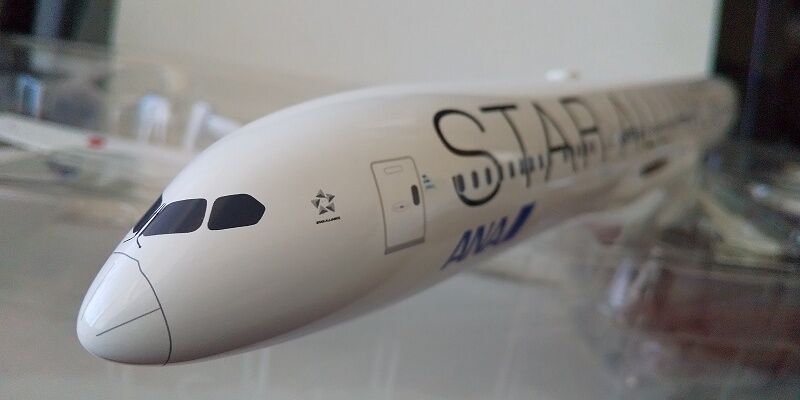 全日空商事1/200 B787-9 STAR ALLIANCEスナップフィット 全日空商事1/200 B787-9 STAR ALLIANCEスナップフィット 全日空