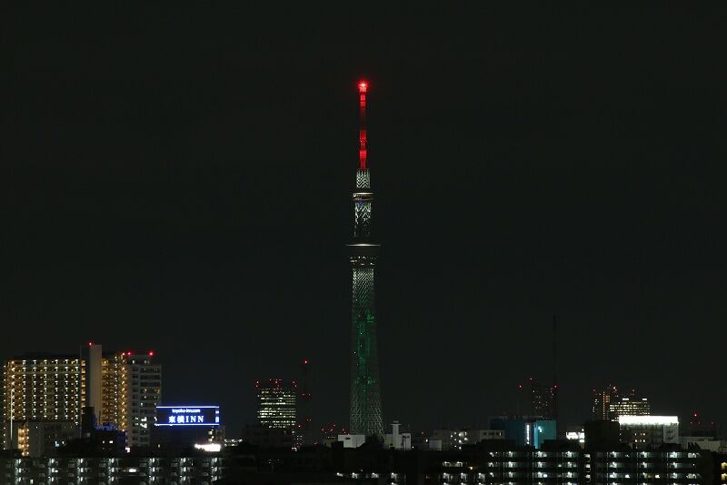10 21 東京スカイツリー 特別ライティング スノ ブロ２ 19 06 04 Re Start