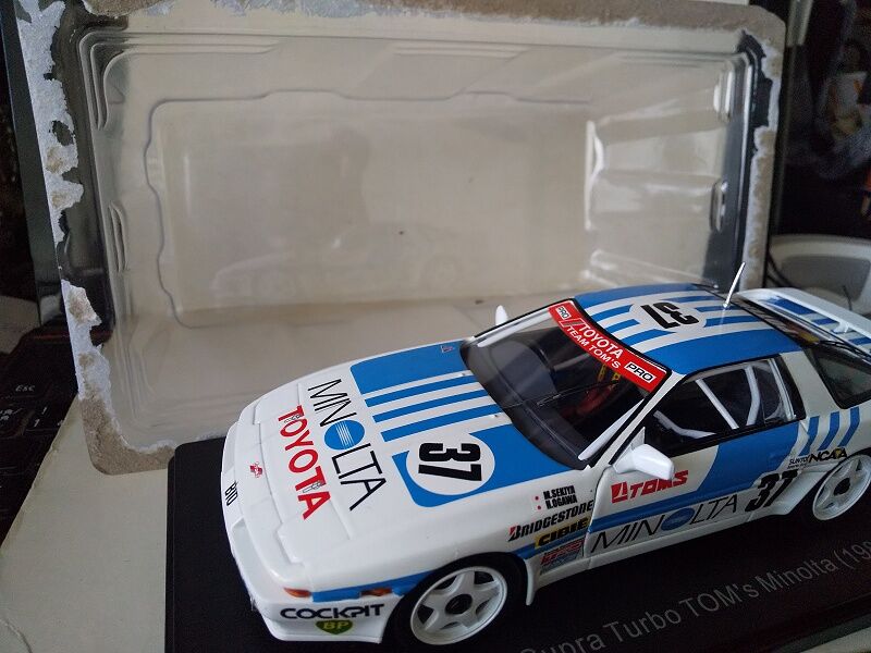◇国産名車コレクション 1/24 トヨタ スープラ ターボ ミノルタ トムス