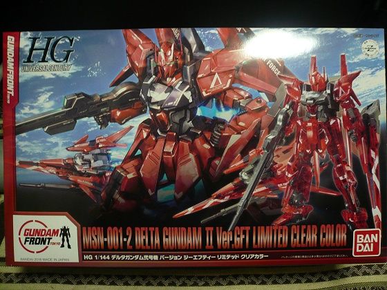 Hguc デルタガンダム弐号機 Ver Gft Limited Clear Color １ スノ ブロ２ 19 06 04 Re Start