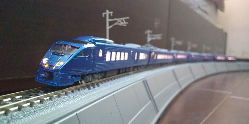 TOMIX…築堤大カーブS字レールセット＜3＞・築堤大カーブレール延長部