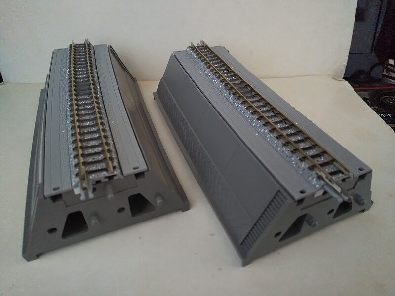 TOMIX…築堤大カーブS字レールセット＜2＞・築堤大カーブレール