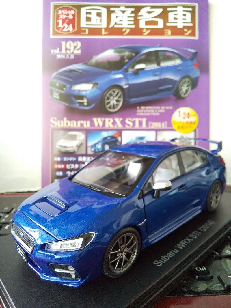 スペシャルスケール1/24国産名車コレクション(192) スバル WRX STI アシェット「スペシャルスケール 1/24 国産名車コレクション 192