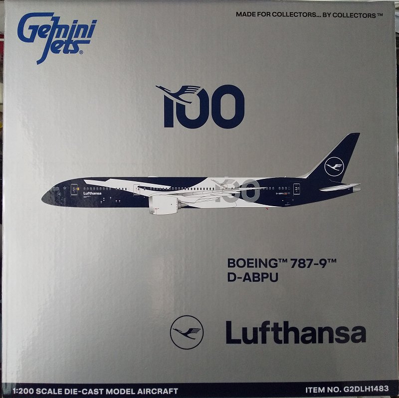 Gemini200…1/200：Lufthansa B787-9『100周年記念塗装 