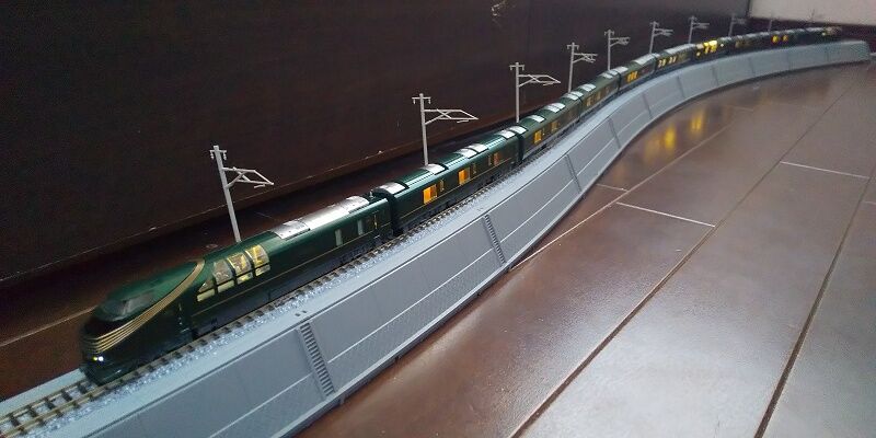 TOMIX築堤大カーブS字レールセット、築堤大カーブ延長部　ジャンク 築堤大カーブS字レールセット｜製品情報｜製品検索｜鉄道模型