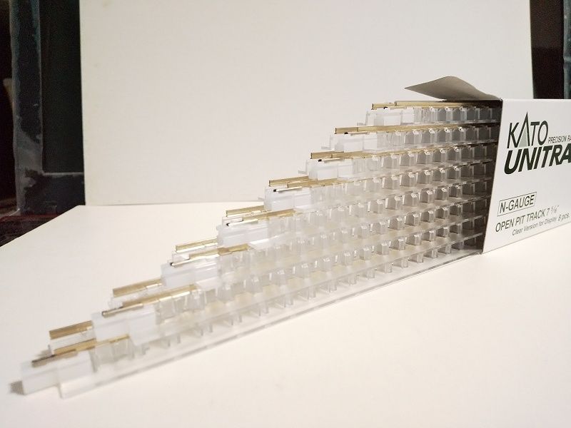 KATO クリアレール 8本×4箱 20-016-A カトー 20-016 開放ピット