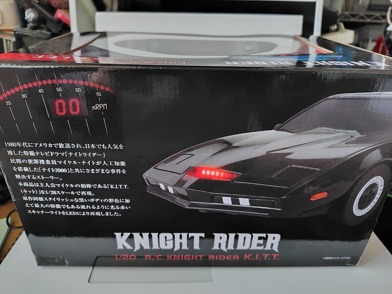 Happinet…1/20 R/C KNIGHT RIDER K.I.T.T. : スノ・ブロ2…2019/06/04