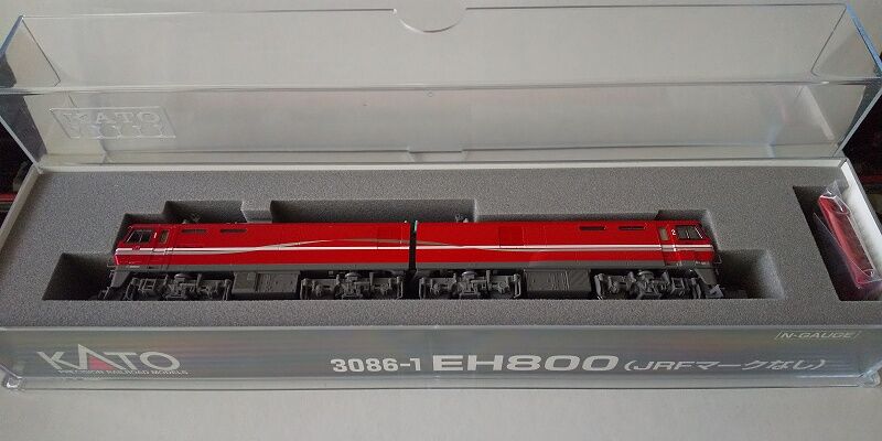 【新品未使用】EH800電気機関車（JRFマークなし）　KATO3086-1 EH800(JRFマークなし) 品番：3086-1 鉄道模型 KATO(カトー