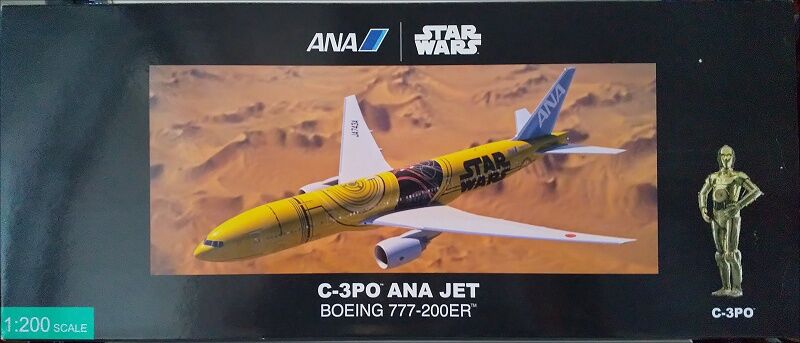 全日空商事…1/200:ANA B777-200ER『C-3PO ANA JET』 : スノ 全日空商事…1/200:ANA B777-200ER『C-3PO ANA JET』 : スノ