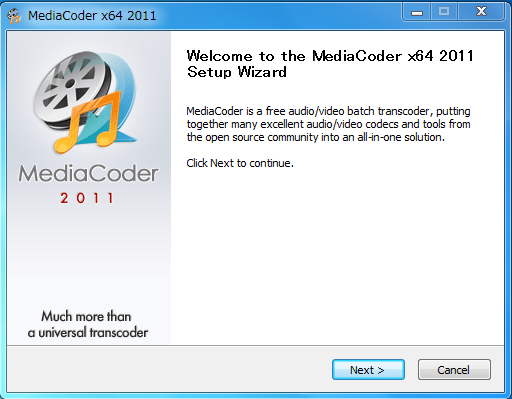 Mediacoder Version 11 Rc6 Build 5160 リリース Psp改造初心者日記