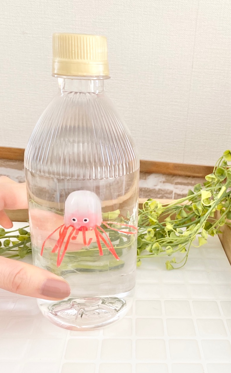 100均 シーアニマルとペットボトルアレンジで簡単おもちゃ Elie S House Diy100均リメイカーエリィの暮らし レシピブログ Powered By ライブドアブログ