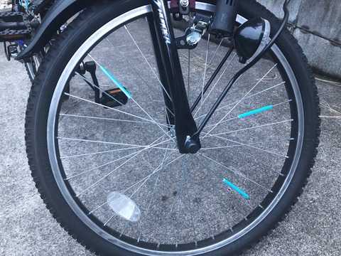 自転車用スポークリフレクター セリア