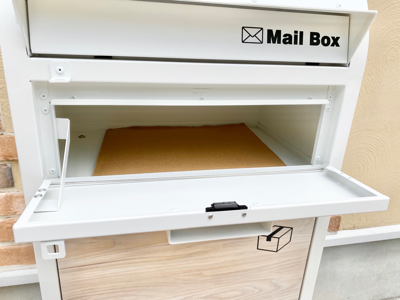 置き配 お互いに優しい宅配ボックス Elie S House Diy100均リメイカーエリィの暮らし レシピブログ Powered By ライブドアブログ