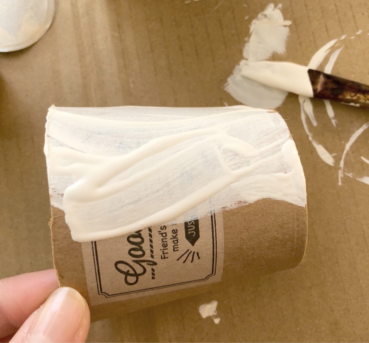 ダイソーの優秀なやつ 漆喰塗料と珪藻土塗料を比較してみました Elie S House Diy100均リメイカーエリィの暮らし レシピブログ Powered By ライブドアブログ