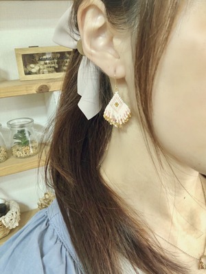 ピアス 手作り 頂き物