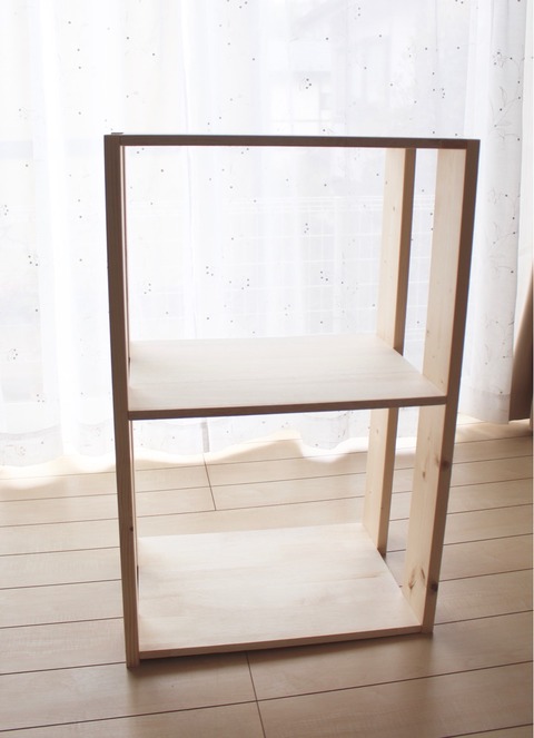 押入れ収納 DIY棚 SPF材 ファルカタ材