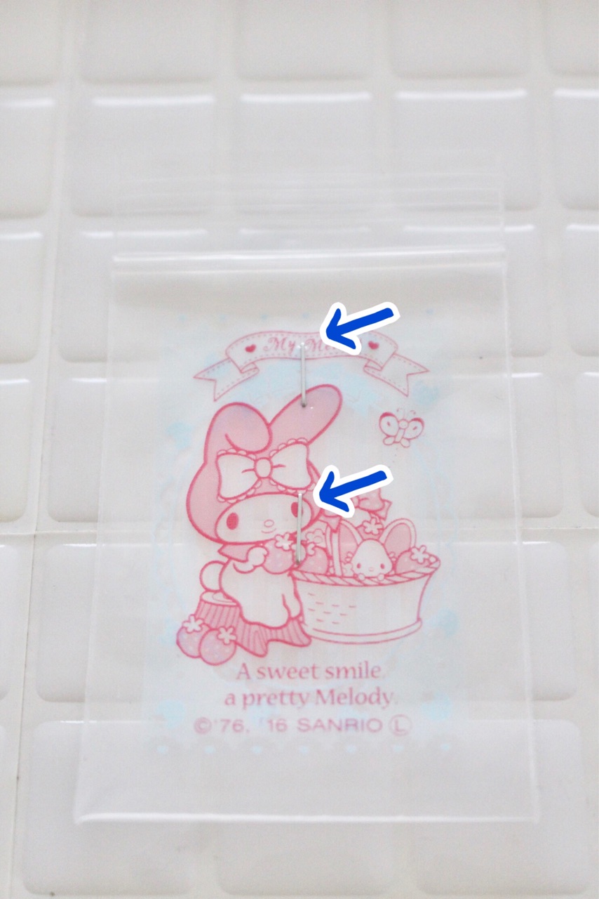 簡単１０秒 ネックレスを絡ませずに持ち歩く方法 絡み防止100均グッズ Elie S House Diy100均リメイカーエリィの暮らし レシピブログ Powered By ライブドアブログ