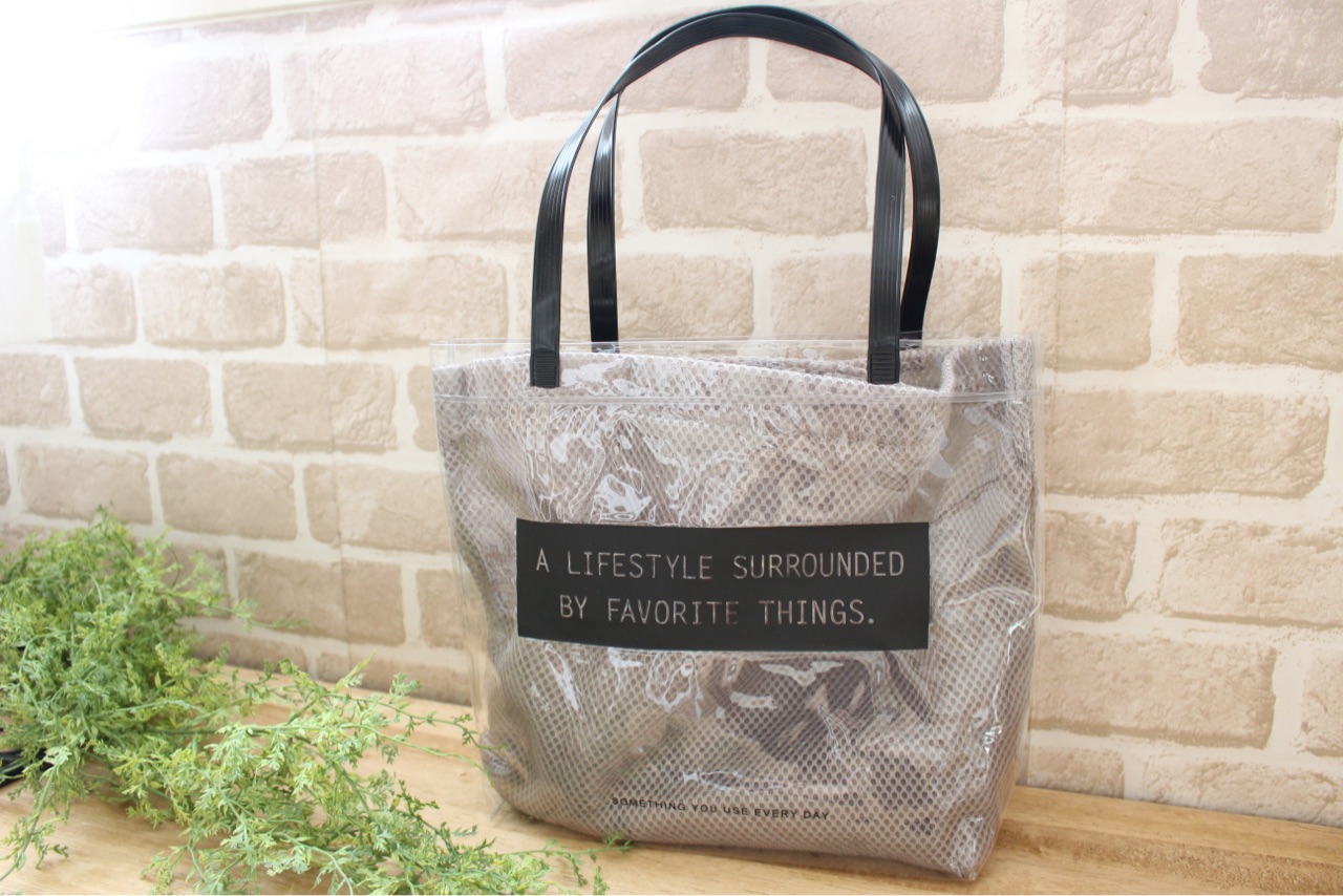 キャンドゥのクリアバッグにランドリーバッグが可愛い♪ : elie's house DIY100均リメイカーエリィの暮らし＆レシピブログ