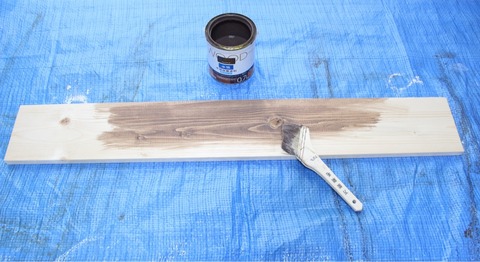 SPF材 DIY 4連フック