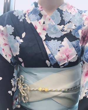 楽天格安浴衣ダイソー帯かざり100均