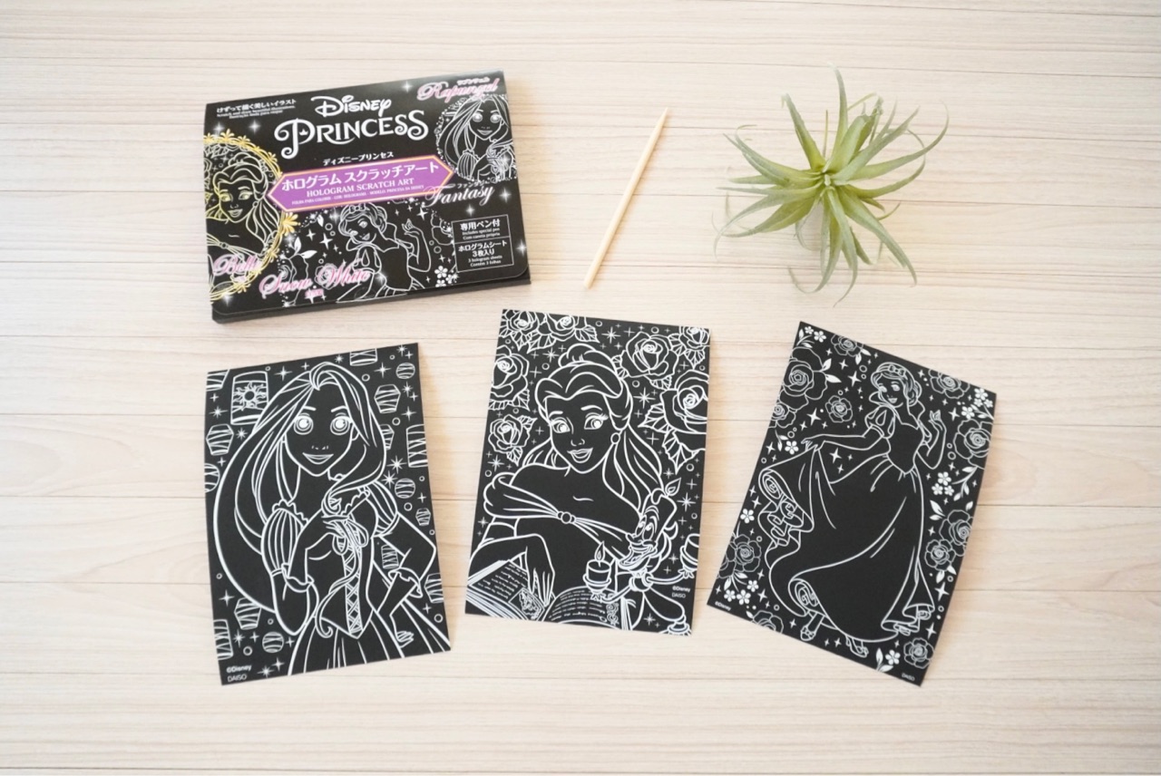 ダイソーでおうち時間を楽しく ディズニーホログラムスクラッチアート Elie S House Diy100均リメイカーエリィの暮らし レシピブログ Powered By ライブドアブログ