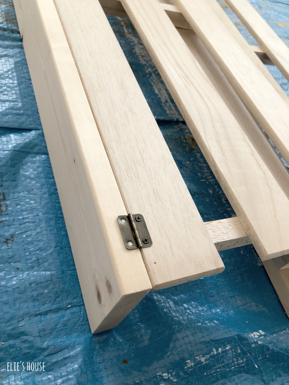 すのこで 持ち運びコンパクトな棚をdiy Elie S House Diy100均リメイカーエリィの暮らし レシピブログ Powered By ライブドアブログ