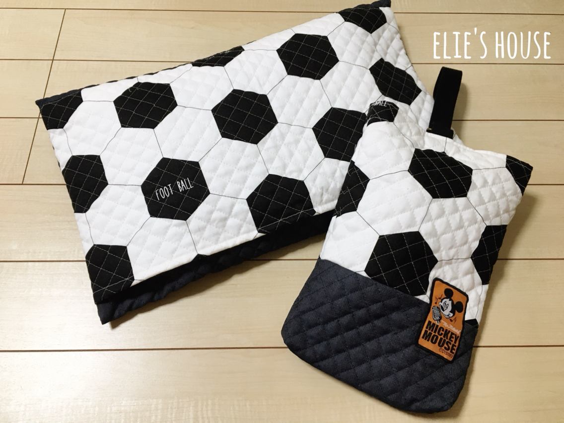 入学準備で防災頭巾カバーと上履き袋 Elie S House Diy100均リメイカーエリィの暮らし レシピブログ Powered By ライブドアブログ