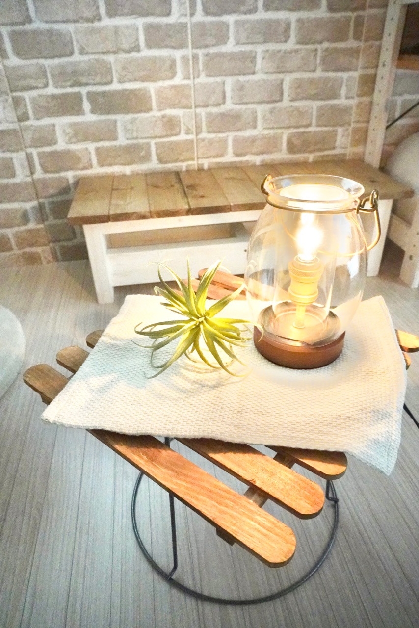 セリアリメイク 簡単diy 材料３つ 簡単サイドテーブル Elie S House Diy100均リメイカーエリィの暮らし レシピブログ Powered By ライブドアブログ