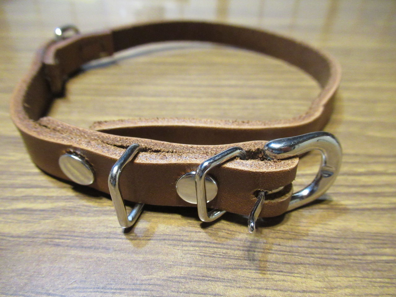 本革の首輪の作り方 柴犬モコモコ日記