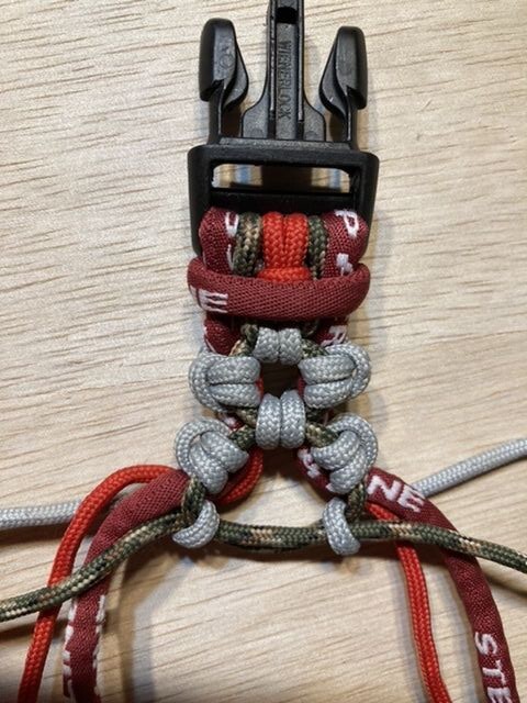 パラコード首輪の編み方 花 Aztec Sun Bar 柴犬モコモコ日記 パラコード首輪の編み方 花 Aztec Sun Bar 柴犬モコモコ日記