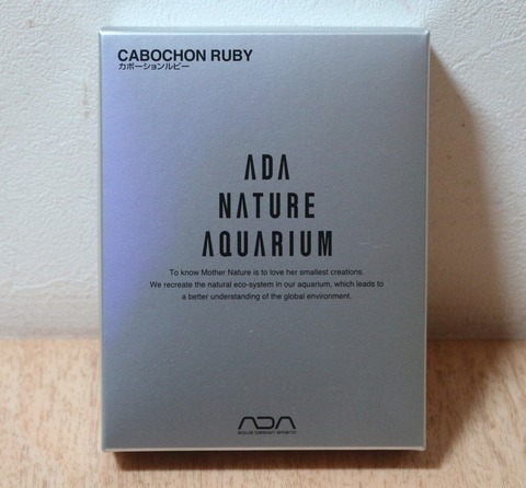 ADA カボーションルビー カボーションルビーを設置しました : アクアマリン