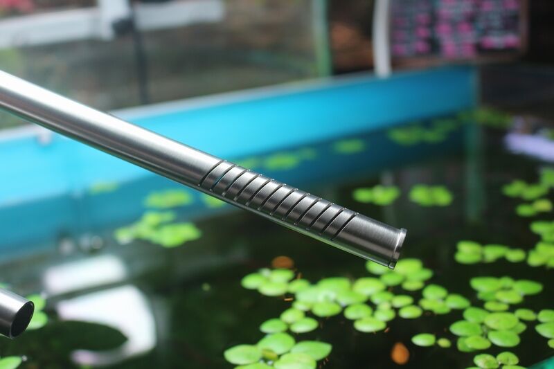 メタルフローパイプに変更です : アクアマリン