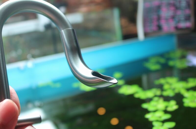 メタルフローパイプに変更です : アクアマリン
