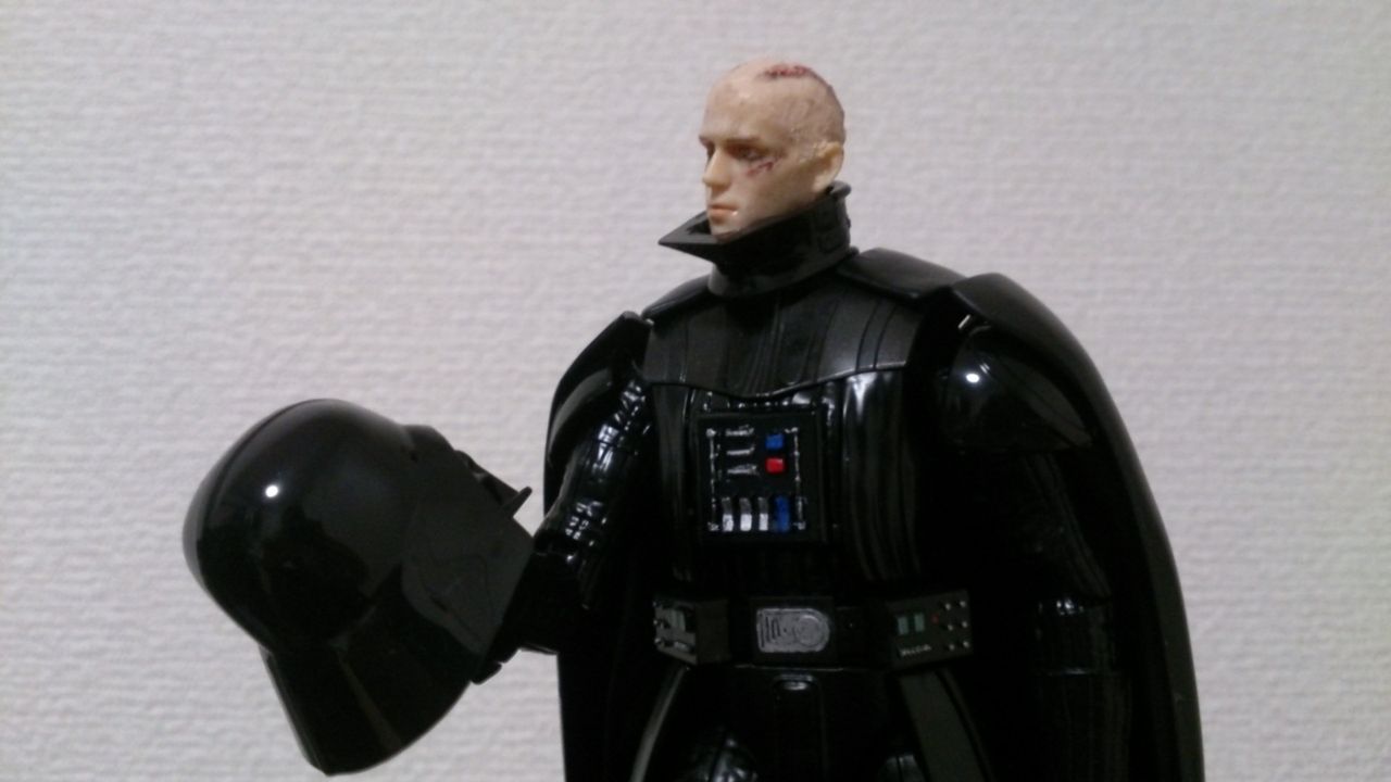 レベルズ仕様 ダースベイダーのプラモデル製作 ゆきとまとの気まぐれダークサイダー