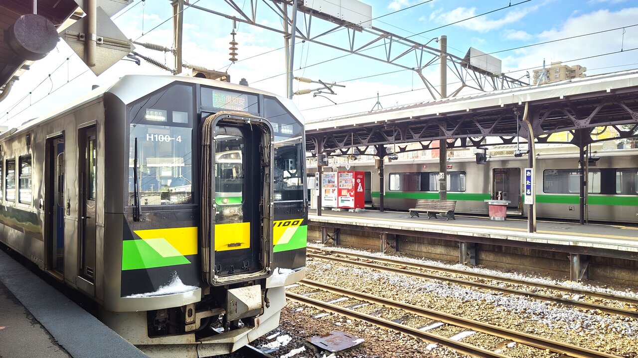 冬の函館本線山線に乗る①~小樽 - 余市~ : さんせき記~乗り鉄備忘録~