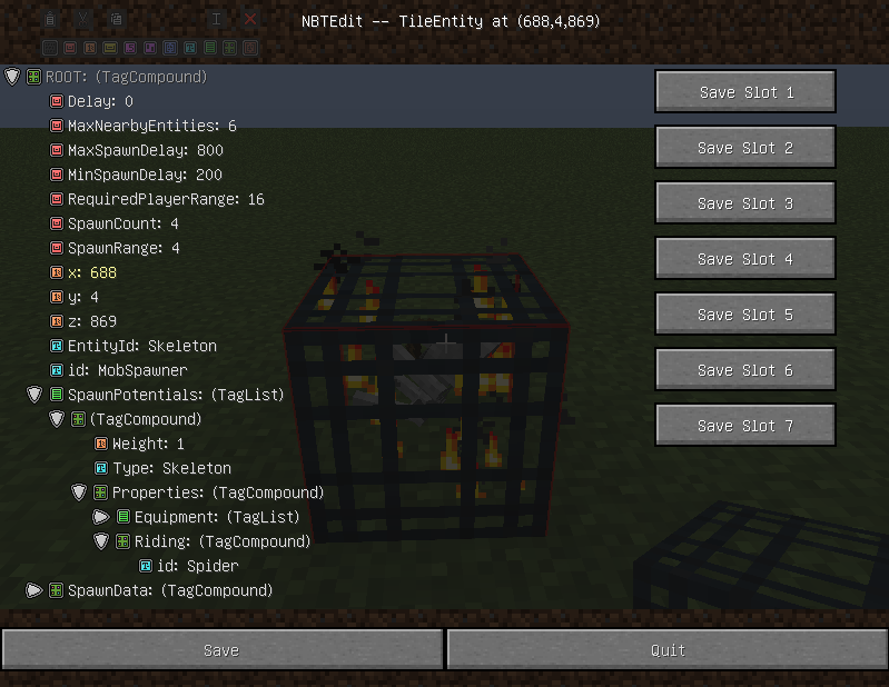 In Game Nbteditというmodでジャイアントゾンビを出す 気ままにマイクラmod紹介とか