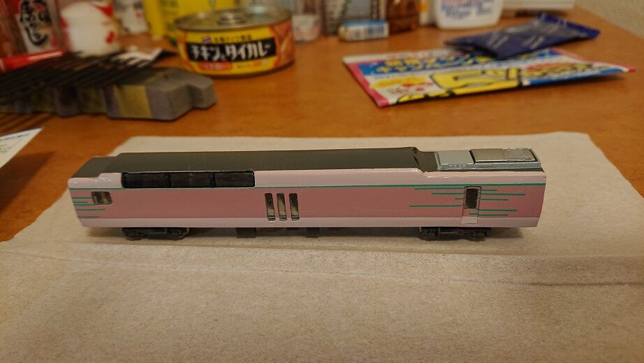 JR東日本 485系 リゾートエクスプレスゆうの製作 : ジョイフル