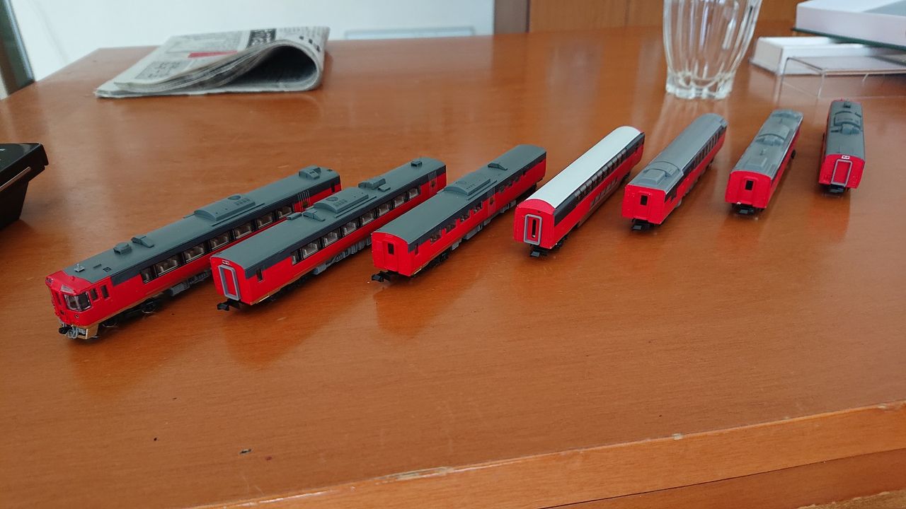 JR北海道 キハ183系6000番台座敷車の製作3 : ジョイフルトレイン