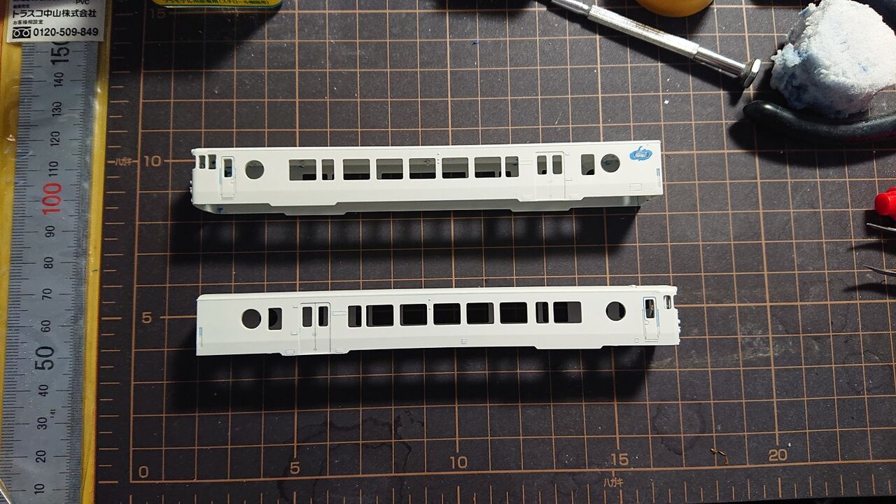 TER MODEL RAIILROAD 鉄道模型　TER自動装置 J.R. Diesel Train Type KIHA47-0 (West Japan Railway Renewed