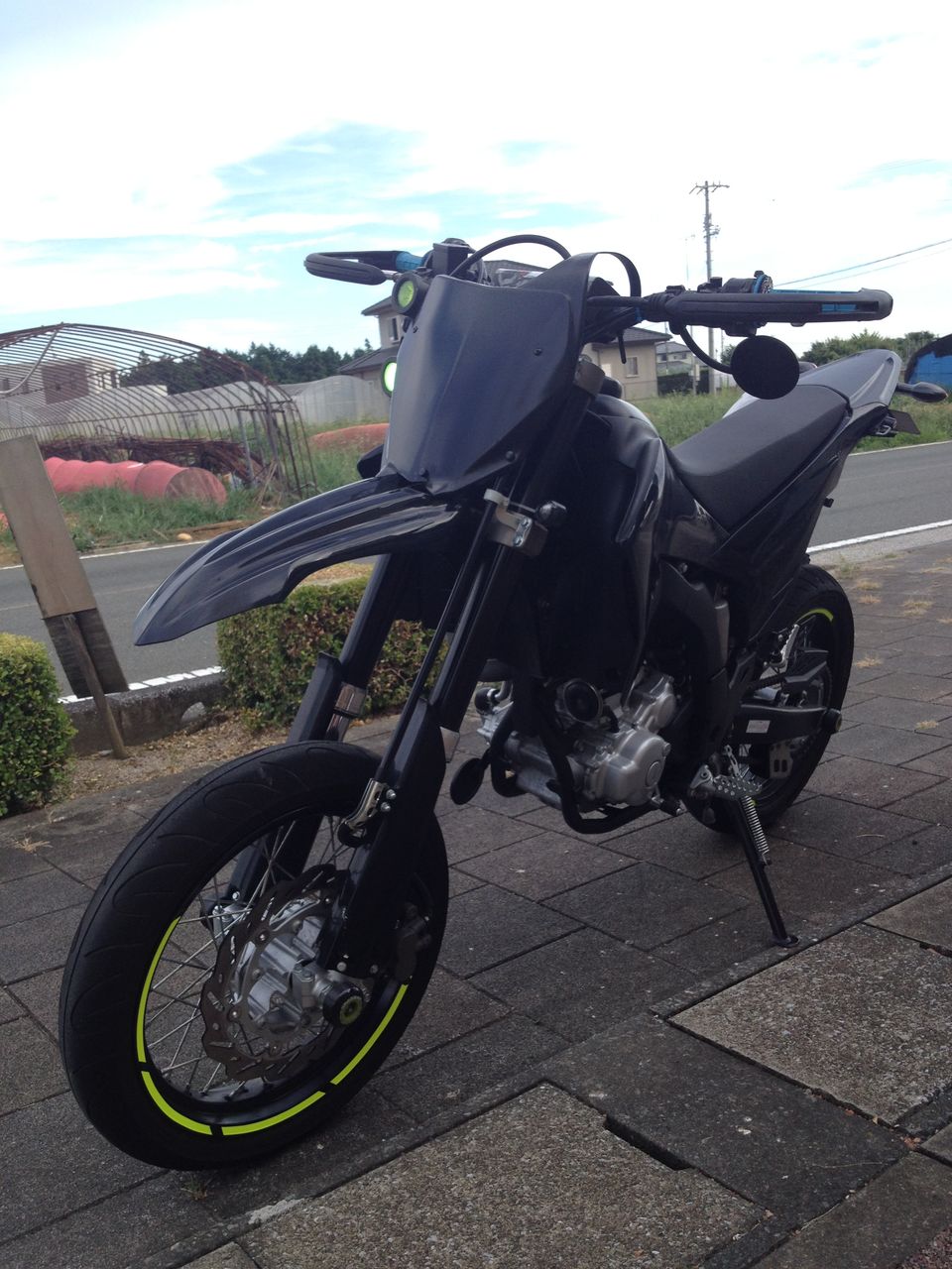WR250X(R) ゼッケン化キット