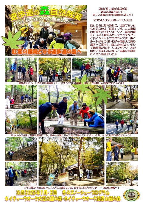 10-11月遊歩道の森_前編