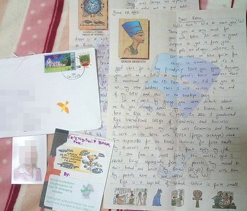 From Di Latvia To Ay Philippine Handwritten Letters 英語で海外文通ペンパル日記 From Di Latvia To Ay Philippine Handwritten Letters 英語で海外文通ペンパル日記