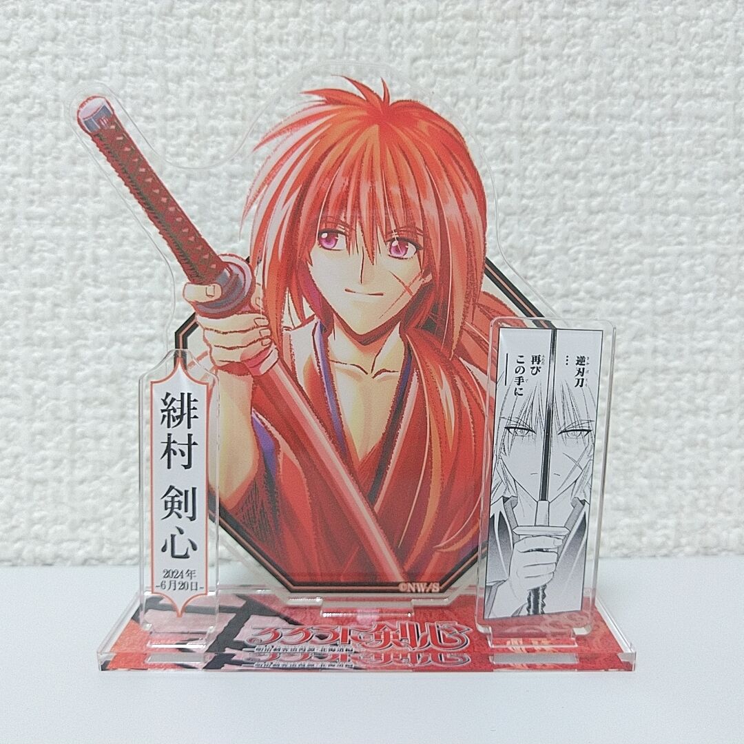 バースデイ缶バッジ・バースデイ名場面ジオラマフィギュア : るろうに