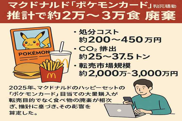 ハッピーセット転売問題：マクドナルドが受けた影響と今後の対策
